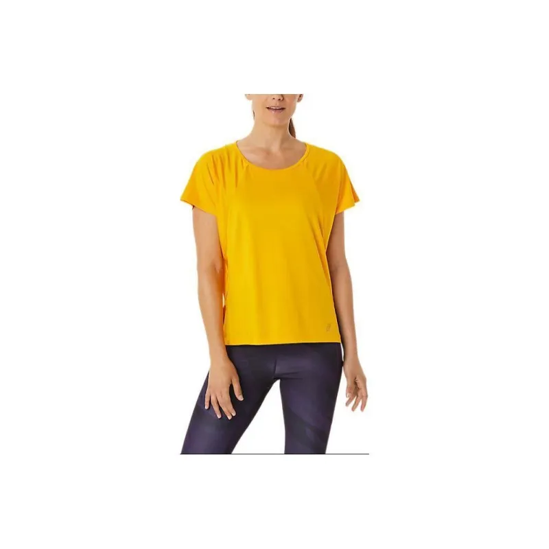 Asics T-Shirts Women's Yellow-0