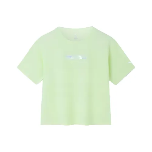 Anta Variety Training Collection Drop Shoulder Sleeve T Shirt Women's Cocktail Green
