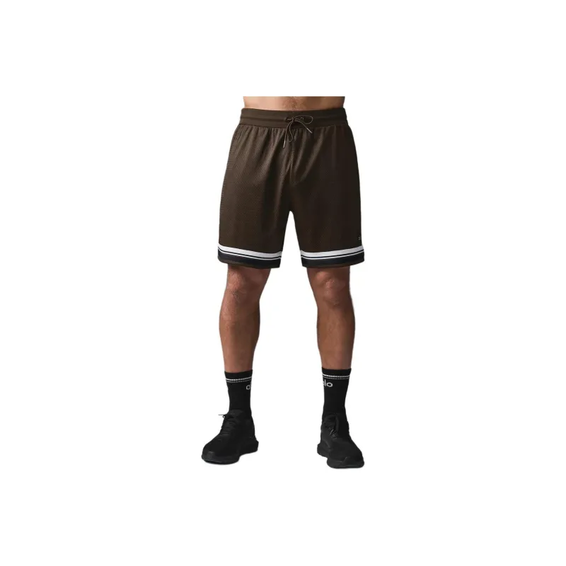 Alo Yoga KEY MESH Basketball Shorts Men's-9