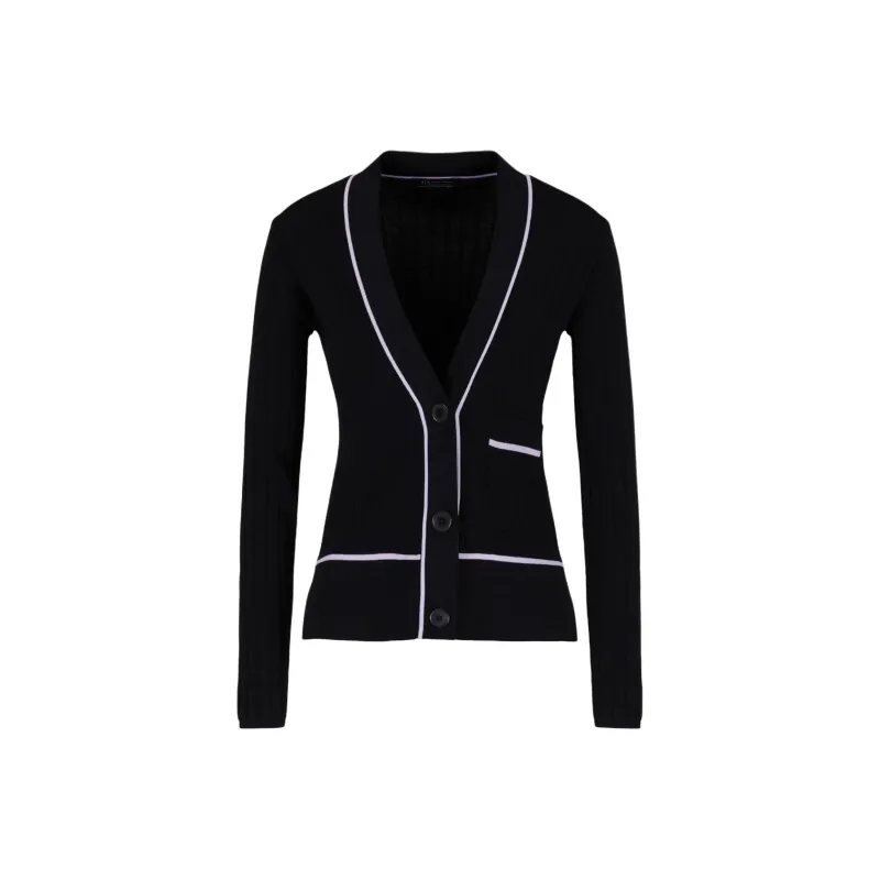 ARMANI EXCHANGE SS24 Knitwear Women's Black-0