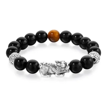 JUICY GRAPE Obsidian Jade Bracelets Unisex