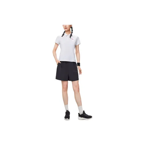 ANTA Variety Training Collection Polo Shirts Women's White
