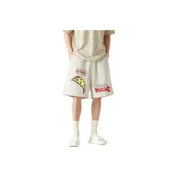 AFTER SCHOOL SPECIAL Casual Shorts Unisex Apricot
