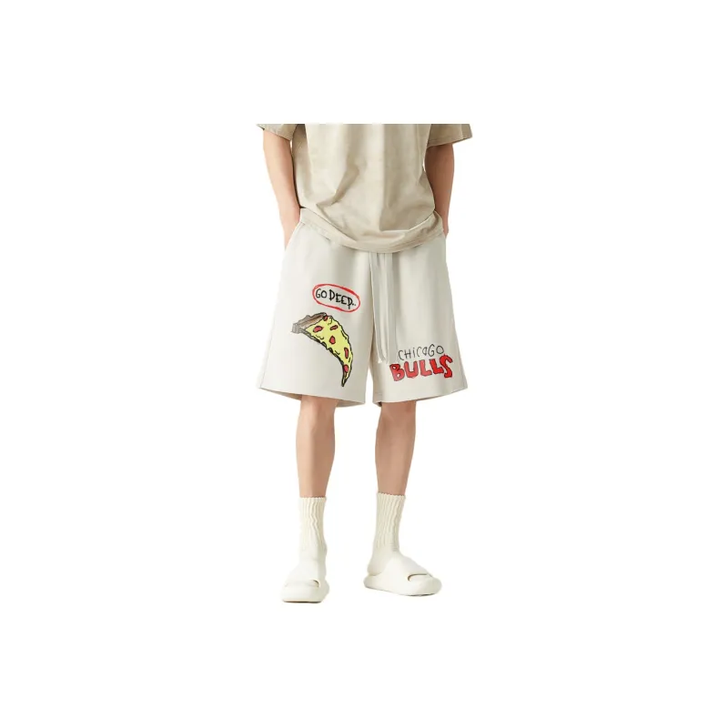 AFTER SCHOOL SPECIAL Casual Shorts Unisex Apricot-0