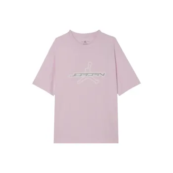 Jordan Essentials Drop Shoulder Sleeve T-Shirt Women's Foam Pink