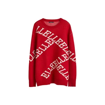 ELLE Sweaters Women's Red