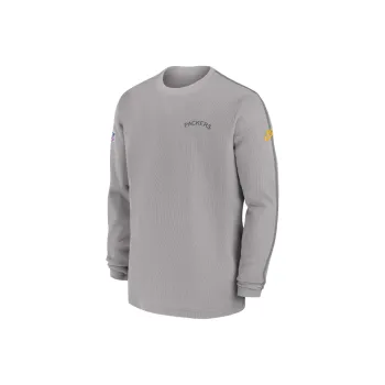 Nike Green Bay Packers Logo Coach Men's Nike Nfl Long Sleeve Top