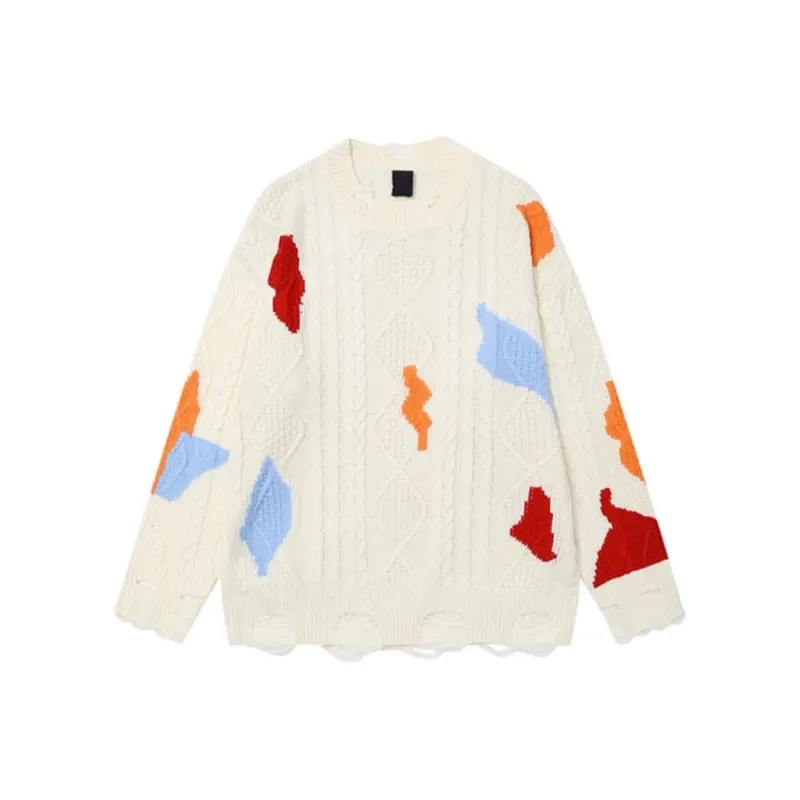 DanerWang Sweaters Unisex-2