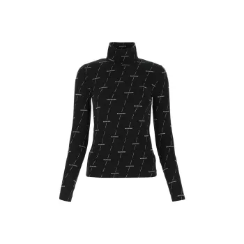 Balenciaga T Shirts Women's Black