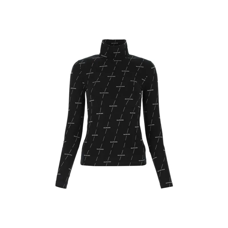 Balenciaga T Shirts Women's Black-0