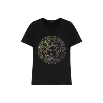 VERSACE T Shirts Women's Black