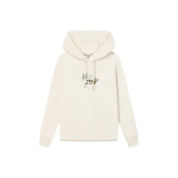 FILA x LUSUO Sweatshirt Women's Oatmeal Beige