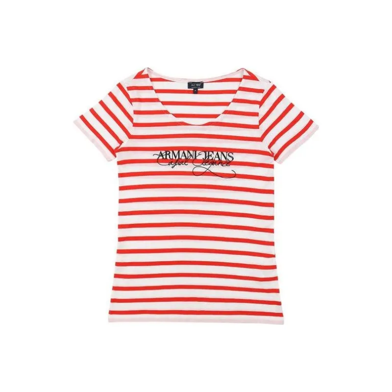 ARMANI JEANS T Shirt Women's Pink-0