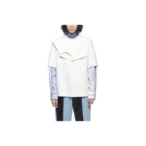 Hla Down Jackets Men Sweatshirts Women's White