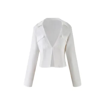Tiger Mist SS24 AIDEN TOP Shirt Women's White