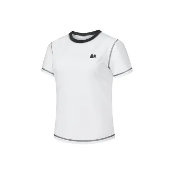 QIAODAN Sports Life Collection T Shirt Women's Jordan White