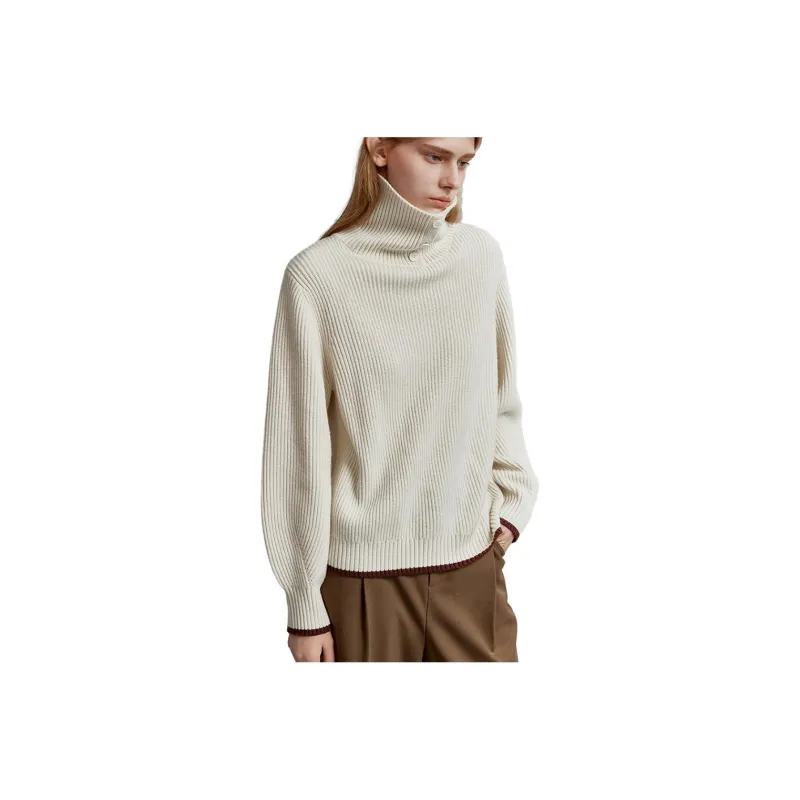 ELLE Sweaters Women's Ecru-0