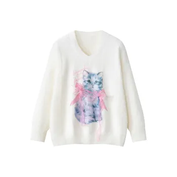 RED DRAGONFLY Sweater Women's Ecru