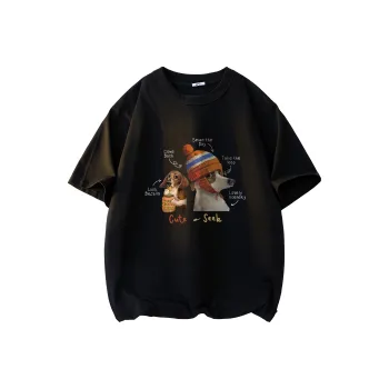 Warrior Huichao Riding The Wind Collection Drop Shoulder Sleeve T Shirt Women's