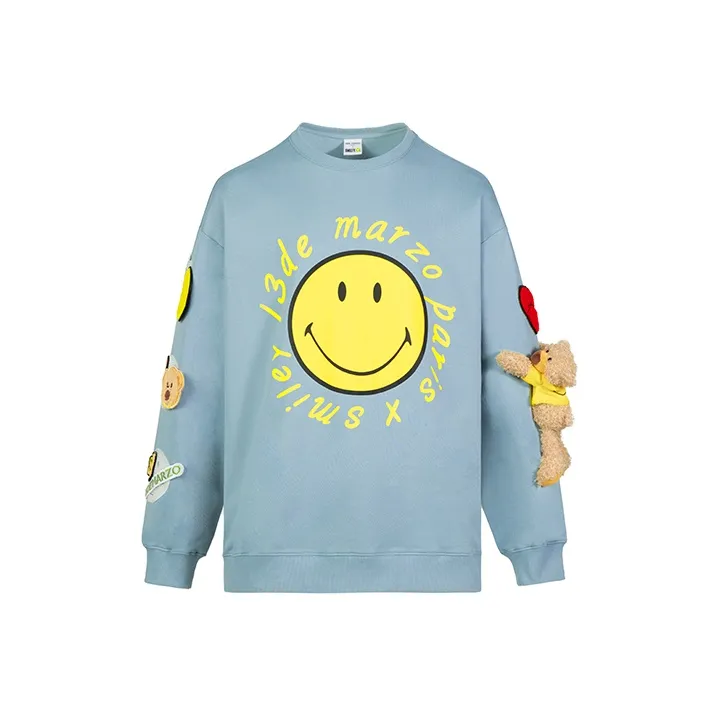 Smiley X 13 DEMARZO SMILEY Sweatshirts Unisex-7