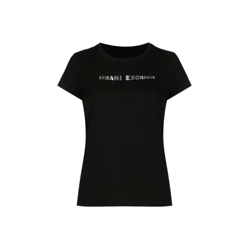 ARMANI EXCHANGE T Shirts Women's Black