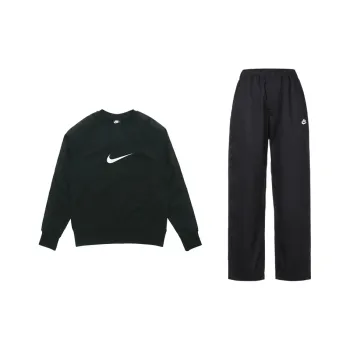 Nike SportswearSwoosh Sweatshirt Set Men's Black