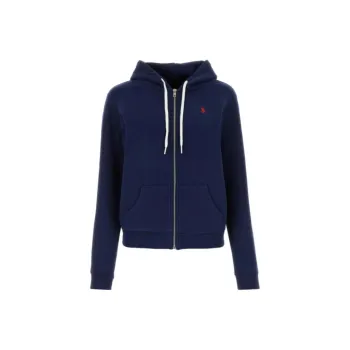 Polo Ralph Lauren Logo Embroidered Zipped Hoodie