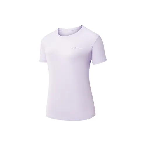 Erke T Shirt Women's Purple Shell