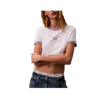 CALVIN KLEIN T Shirt Women's Bright White