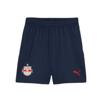PUMA FC Red Bull Salzburg SS24 Soccer Bottoms Men's Blue Red