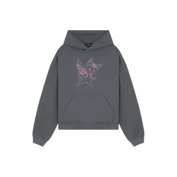 WE11DONE Monster print Cotton Hoodie