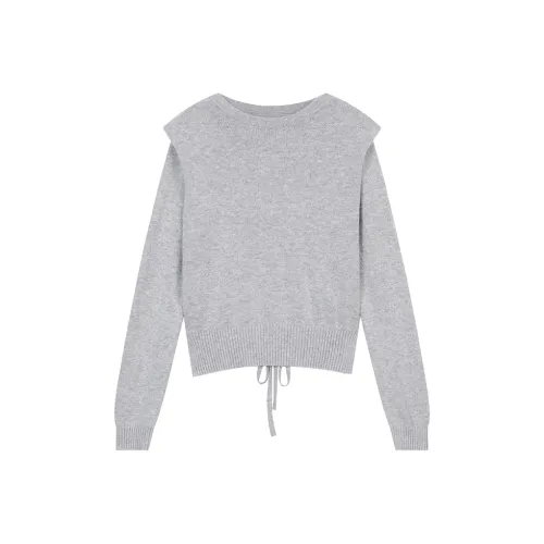 ELF SACK Sweater Women's Soft Light Gray