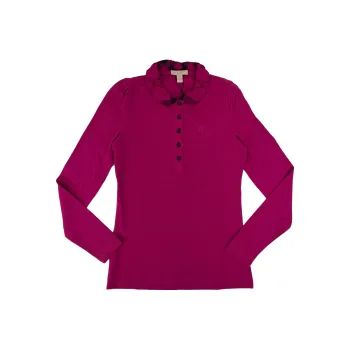 Burberry Polo Shirt Women's Fuchsia