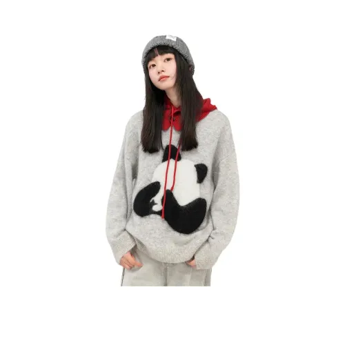 ZIHAN Sweaters Women's Gray