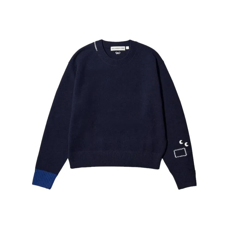 UNIQLO x Anya Hindmarch Sweater Women's Marine Blue-0