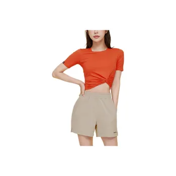 XEXYMIX T Shirt Women's Bright Red
