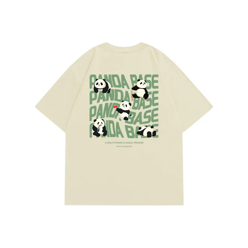 PANDA BASE T Shirts Unisex-17