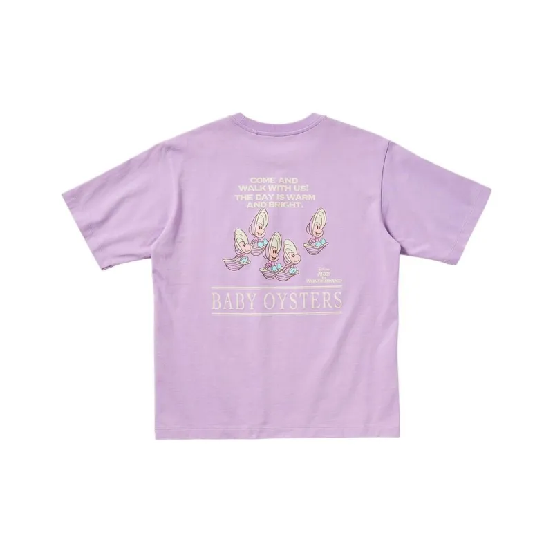 UNIQLO T Shirts Women's Light Blue Purple-0