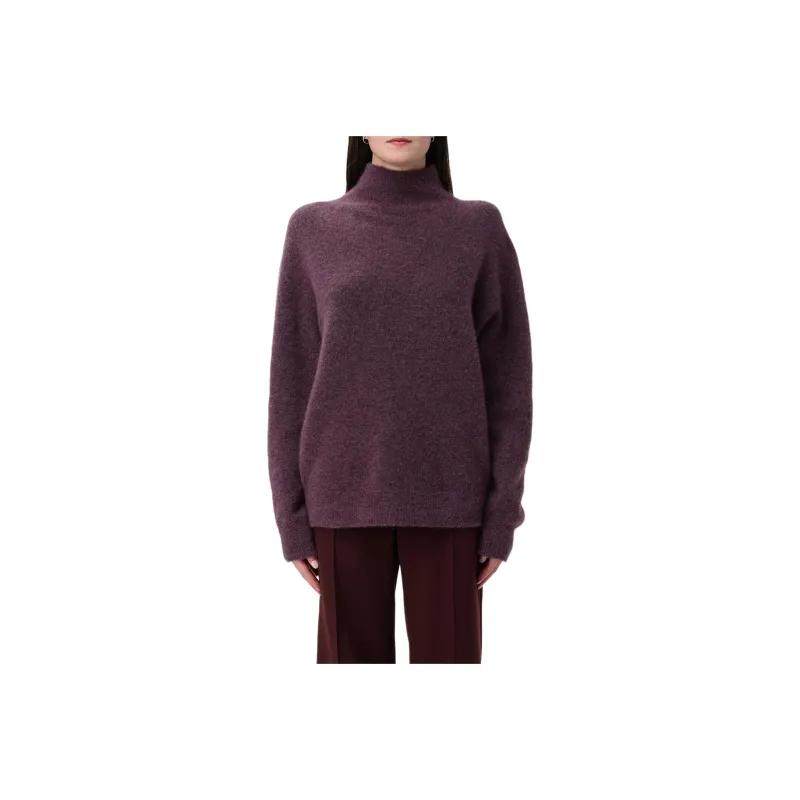 ALYSI Sweater Women's Dark Purple-0