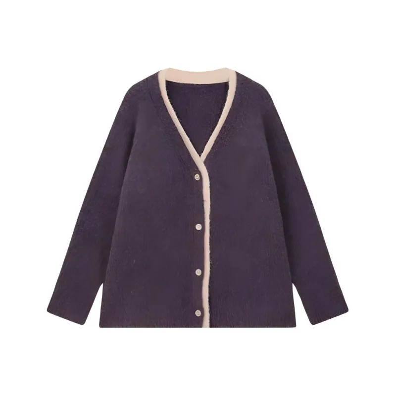 SOLIGHTER Sweater Women's Rosewood Color-0