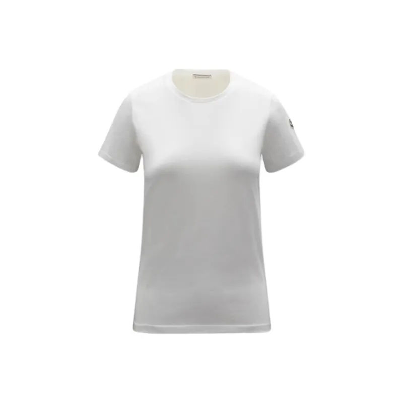 Moncler Regular T Shirt Women's Raw White-0