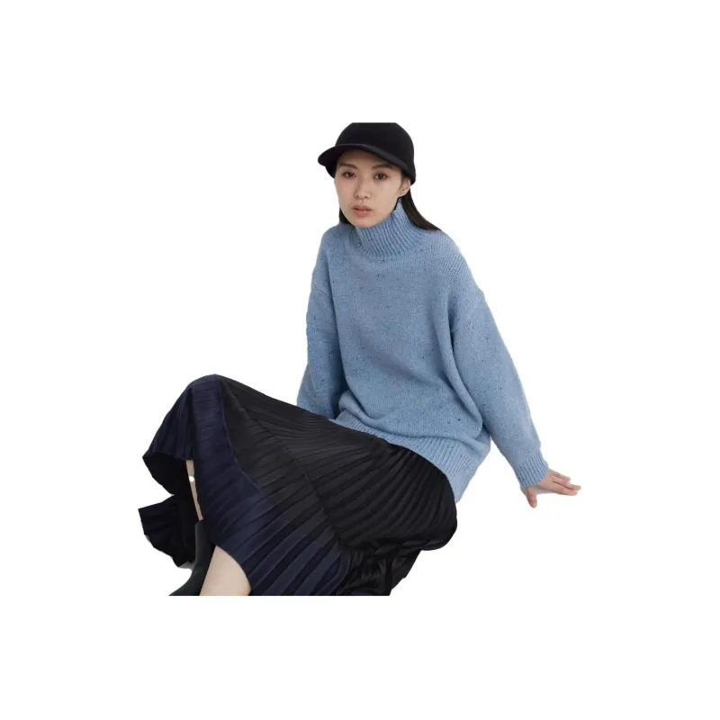 UNIQLO X Clare Waight Keller Co-branded Collection Sweaters Women's Sky Blue-0