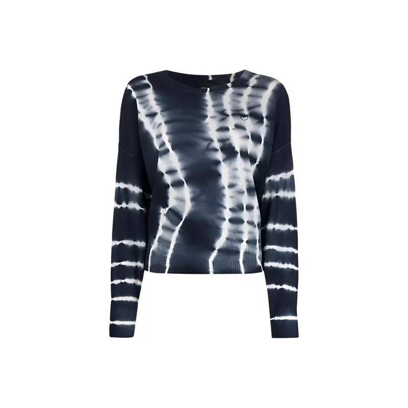 PINKO SS22 Fitted Sweater Women's Blue-0