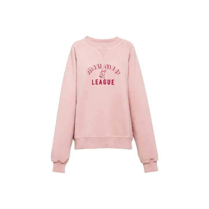 MIU MIU Sweatshirt Women's Pink-0
