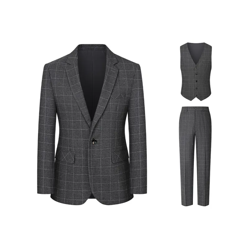 JOHNHOLLIS Business Suits Men's-0