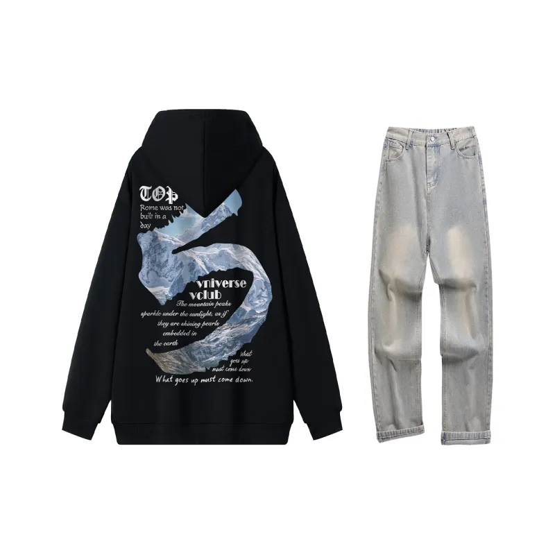 VniVerseVClub Sweatshirt Set Unisex-10