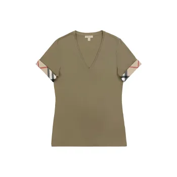 Burberry T Shirts Women's Green
