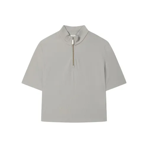FILA MILANO Collection SS25 T Shirt Women
s Monotone Gray GY