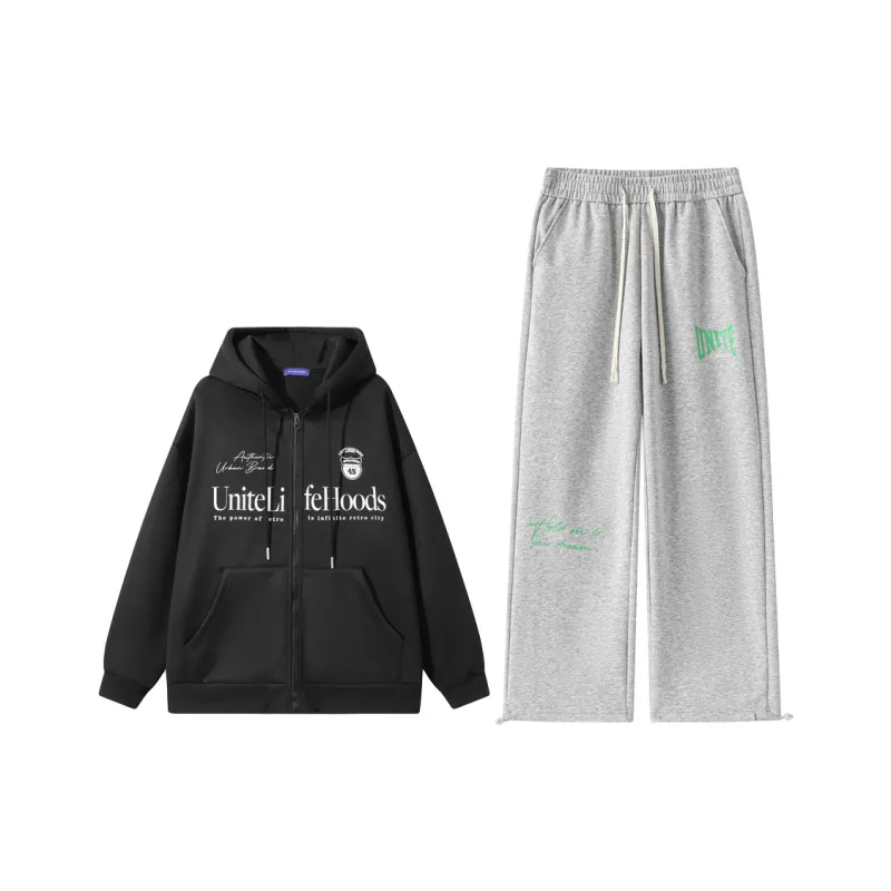 Unite Life HOODS Sweatshirt Set Unisex-2