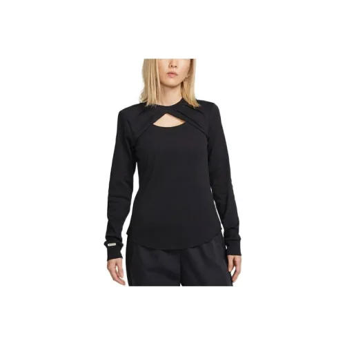 Nike Set in Sleeve T shirt Camilla Women's Black